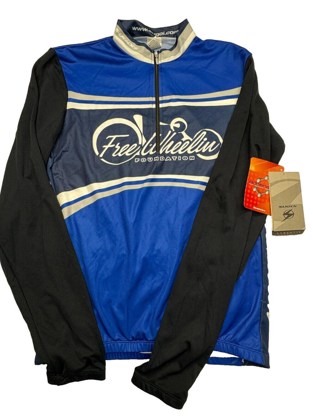 NWT Sugoi 'Free Wheelin' Foundation' Cycling Jersey Large